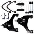 Front Sway Bar Tie Rod Control Arm and Ball Joint for GMC Sierra 1500 (1999–2006)