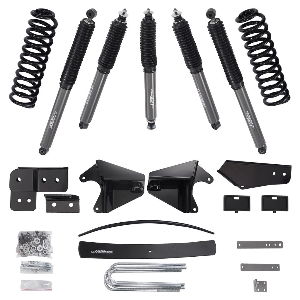 6 Inch Suspension Lift Kit for Ford F150/Bronco (1980–1996) 4WD, Twin-Tube Shock