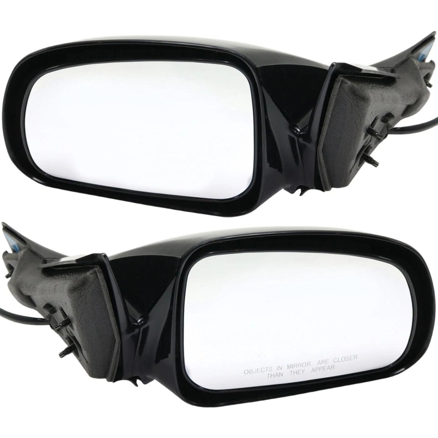 Set of 2 Power Mirrors for Pontiac Grand Prix (2004–2008) Convex Glass