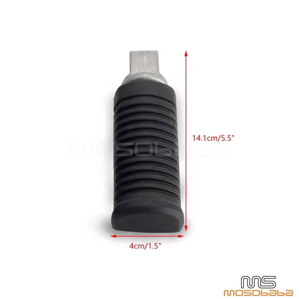 Rubber Rear Footrests Pegs Non-slip for Harley Sportster S (2021-2022)