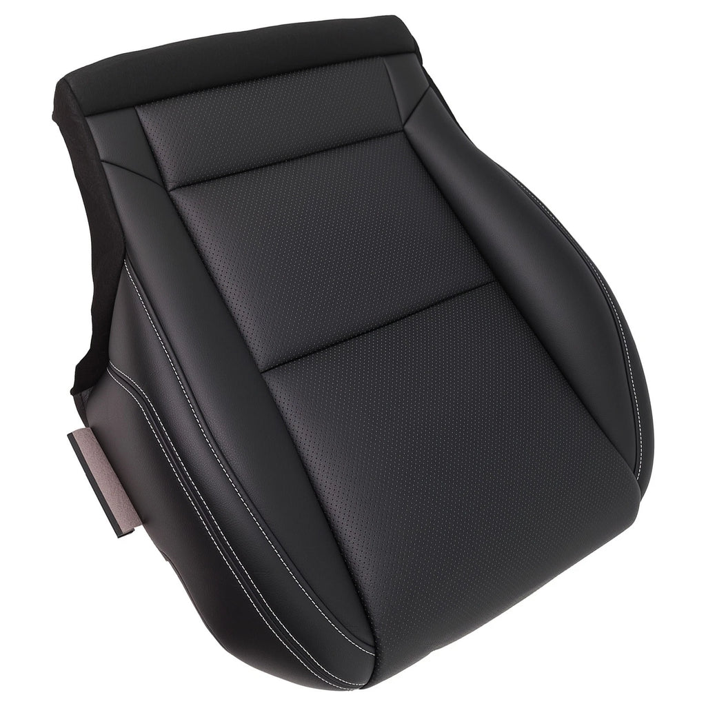 Perforated Leather Seat Cover for Chevy Camaro Z28 SS (2010–2015) Black