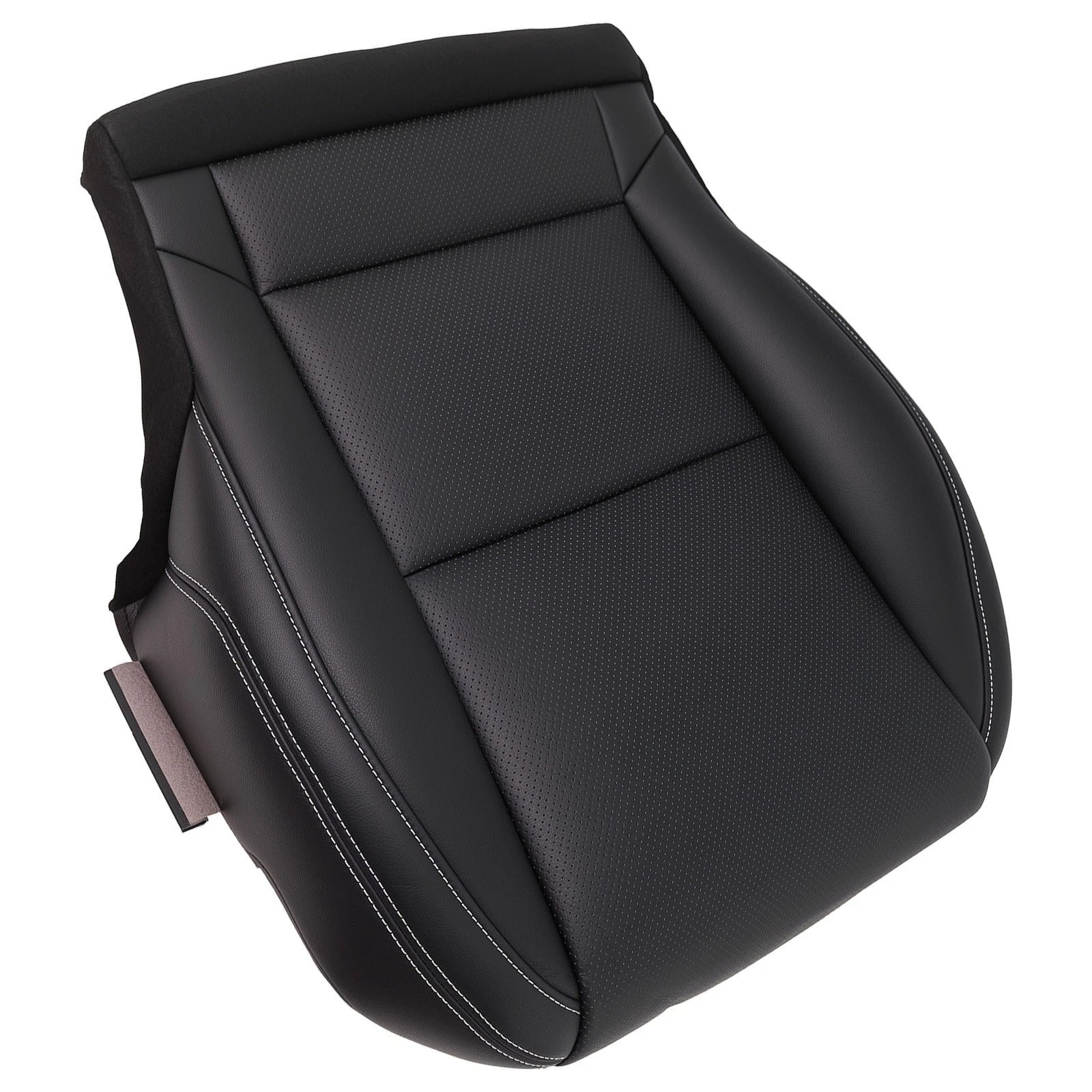 Perforated Leather Seat Cover for Chevy Camaro Z28 SS (2010–2015) Black