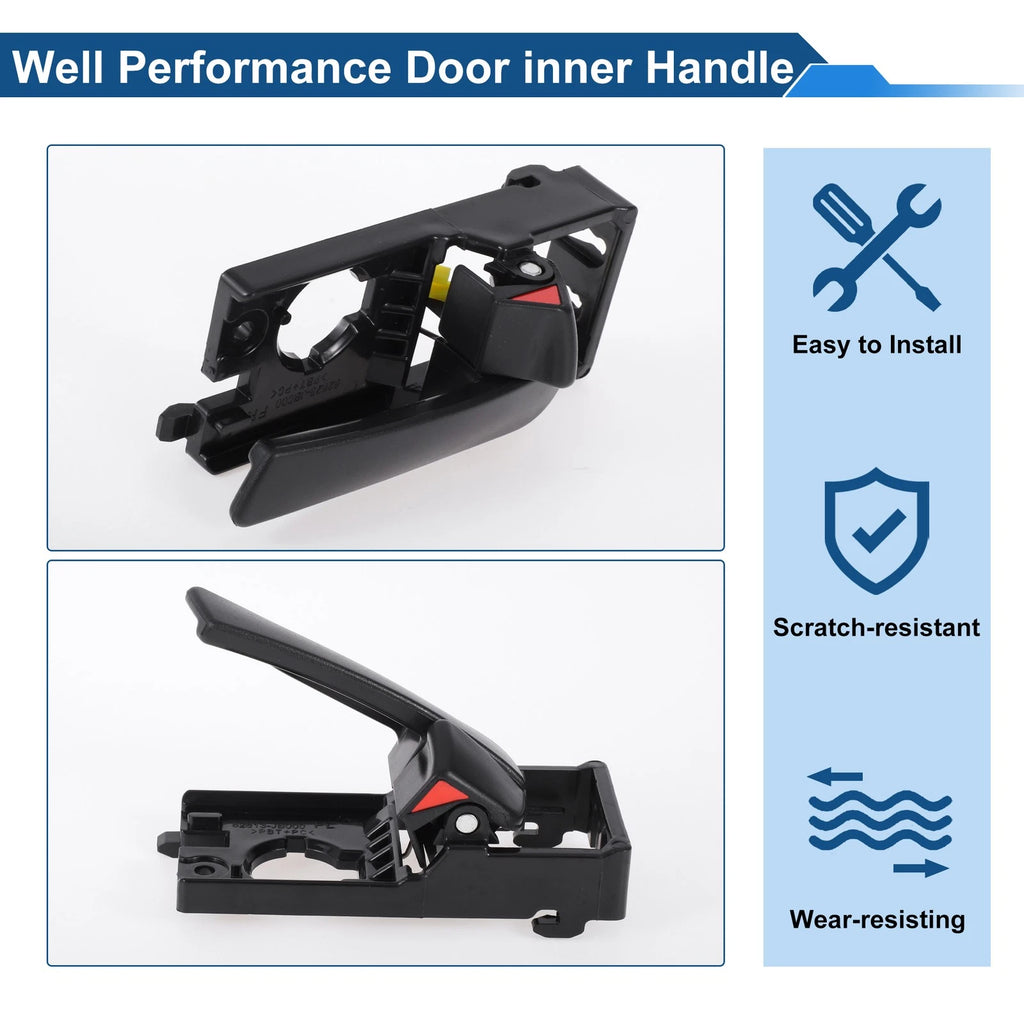 Front Passenger Side Interior Door Handle for Kia Rio (2007–2011) No. 826101G000