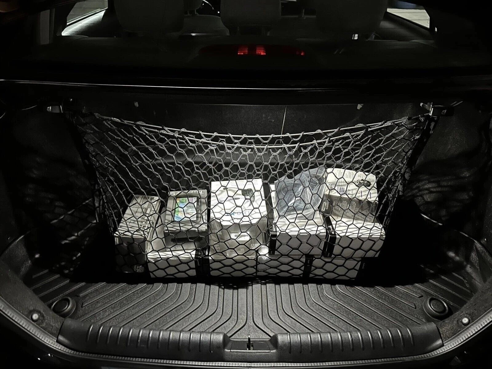 Rear Trunk Cargo Net Mesh for Honda Civic Sedan (2012-2025)