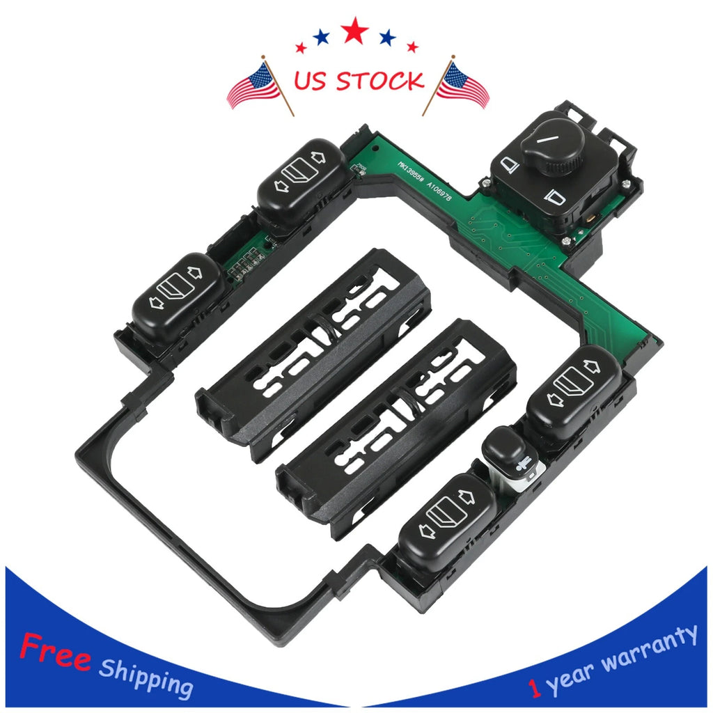 Power Window & Mirror Switch for Mercedes Benz E300 E320 E420 (1996–1997)