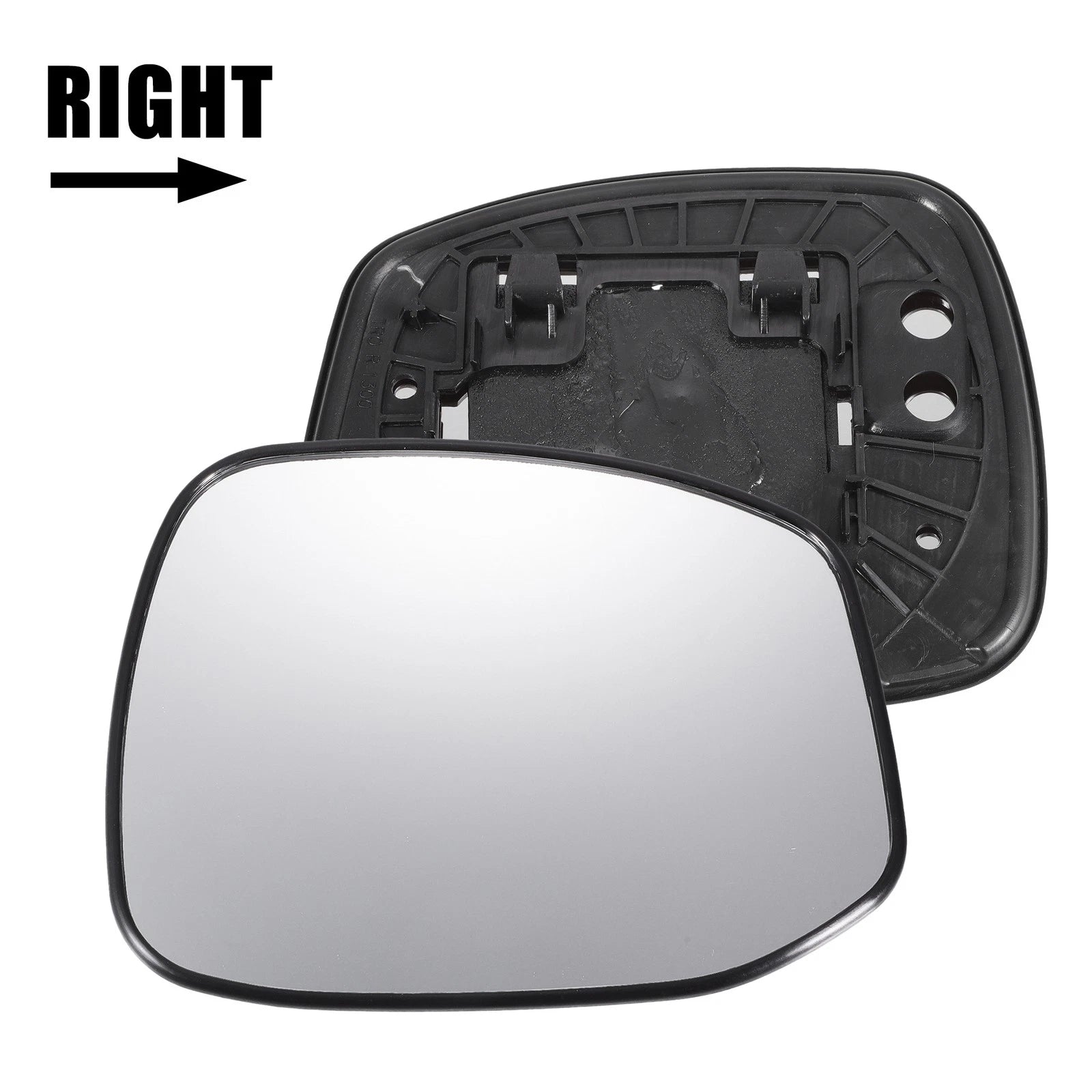 Right White Mirror Glass for Honda (Non-heated)