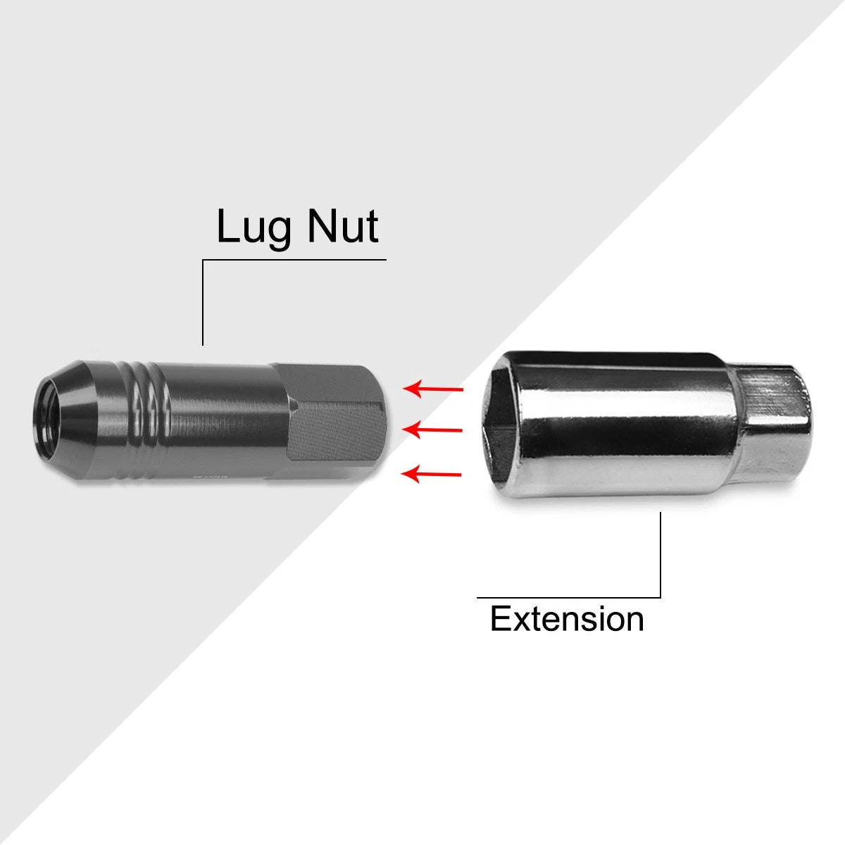 2" to 4" Level Lift Front Shock Extensions for Silverado/Sierra 2500HD 3500HD (2011–2020)