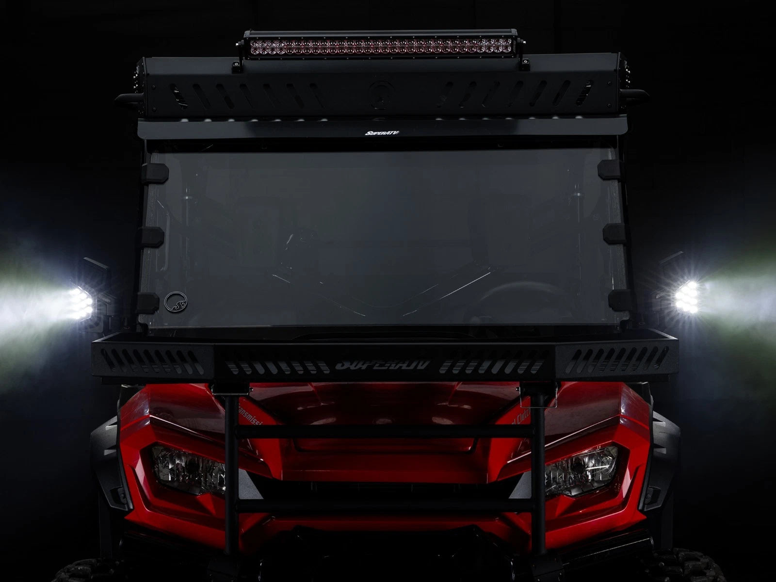 Dual Section LED Side-View Mirrors for Arctic Cat (See Fitment)