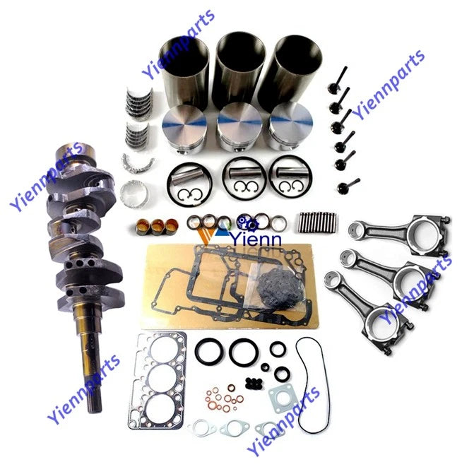 Engine Crankshaft Overhaul Rebuild Kit for Kubota B1550 (D850-BH, D850B, D850)