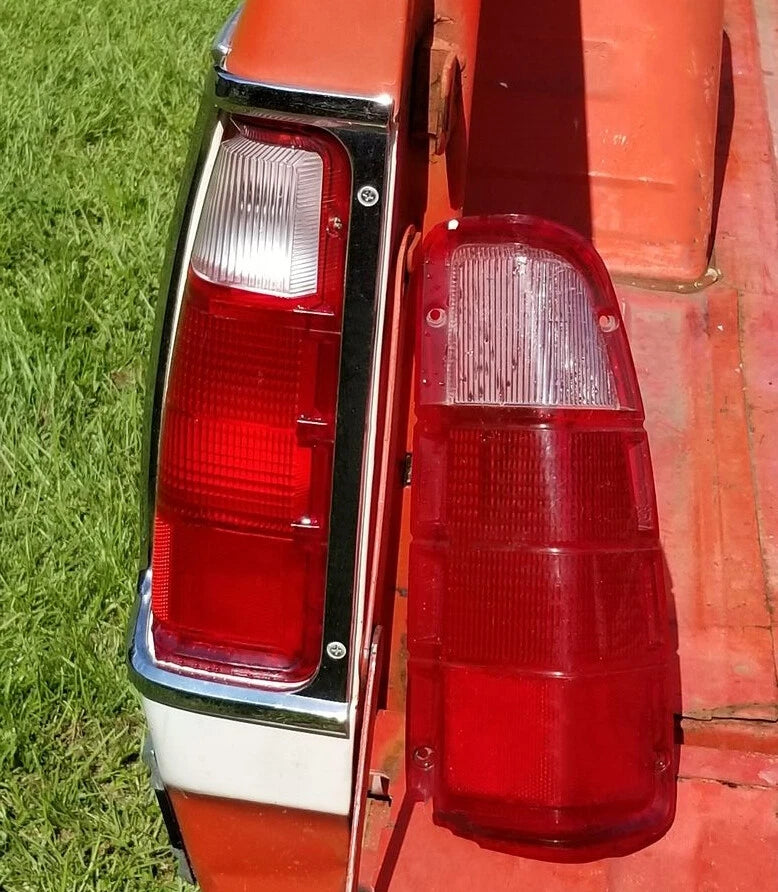 Tail Light Lens Pair for Dodge Truck / Plymouth Power Wagon (1972–1980)