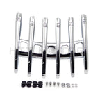 Stealth Top Luggage Rail Rack for Harley Touring (Chrome)