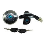 Fuel Gas Cap Ignition Switch Lock with 2X Keys for Harley-Davidson Street 500 (2015–2020)