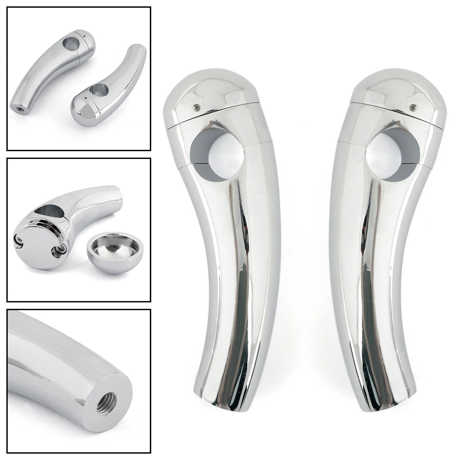 4.5" Handlebar Risers for Yamaha V-Star, Honda VTX, Suzuki Boulevard, Kawasaki T9