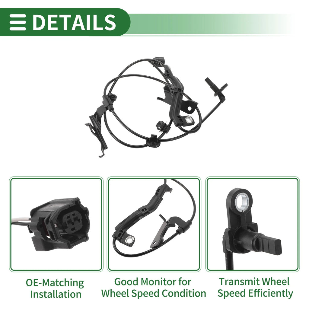 ABS Wheel Speed Sensor No. 8954210040 for Toyota CHR (2018–2020) Front Right