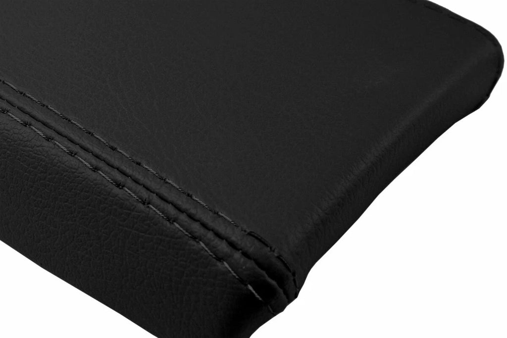 Leather Console Lid Pull Over Cover for Mazda Miata MX5 (1990–1997) Black