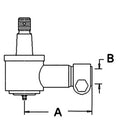 Cylinder End 81863813 for Ford New Holland 7840O 8240 8340 Ts100 Ts110 Ts90