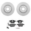 Bosch Front Rotors & Brake Pad Kit for Audi TT Quattro (2000–2006)