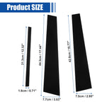 Glossy Black Door Window Pillar Post Covers for Honda Accord (2008–2012)