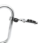 Chrome Highway Stiletto 3" FootPeg Clamp Kit 1.25" for Honda GoldWing GL1800 (2001–2023)
