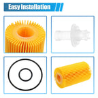 Set of 6 Engine Oil Filters 04152-38020 04152-51010 04152-YZZA4 for Toyota Tundra (2000–2023)