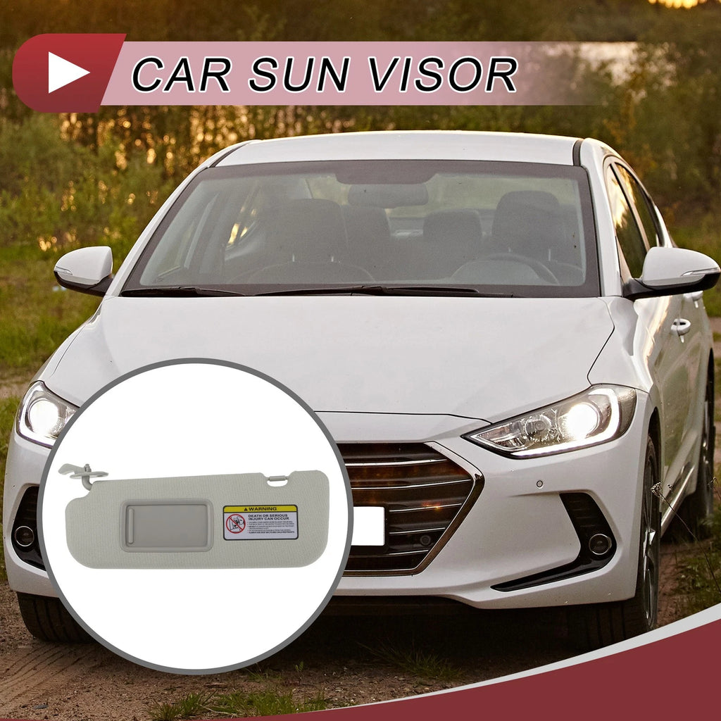 Left Driver Side Sun Visor No. 852103X000TX for Hyundai Elantra (2011–2015)