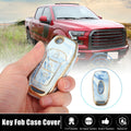 Key Fob Remote Control Cover 3 Button TPU Shell Blue for Ford F150 (2015–2018)