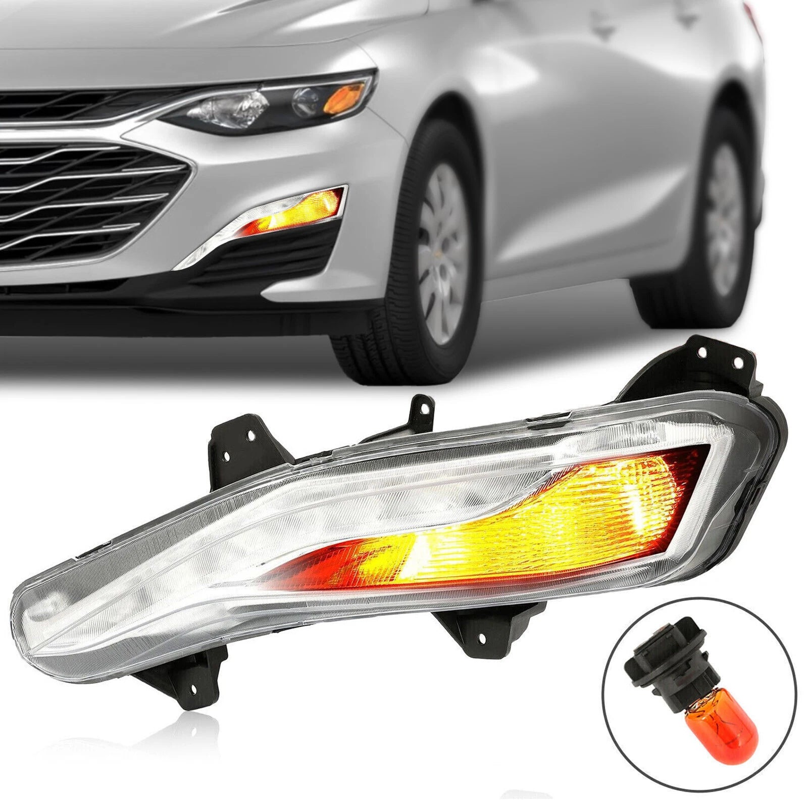LED Fog Light Turn Signal for Chevy Malibu (2019–2022)
