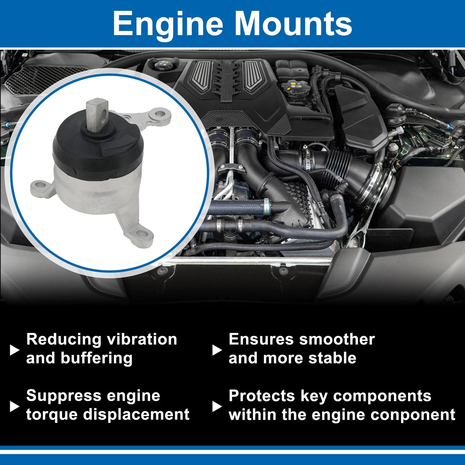 Engine Motor Mount for Honda Odyssey EX 3.5L V6 (2023) No.A65093
