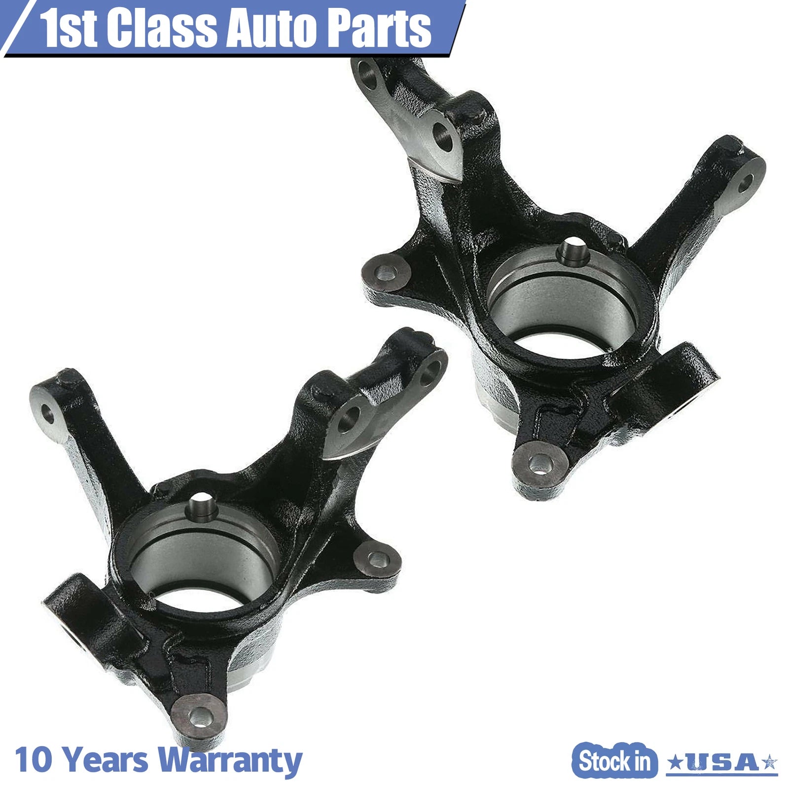 Steering Knuckle Set for Toyota Sienna AWD (2004–2010) & RX330 RX400H RX350 (2004–2009)