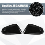 1 Pair Rearview Mirror Cover Caps Overlay Gloss Black for Lexus RX (2023)