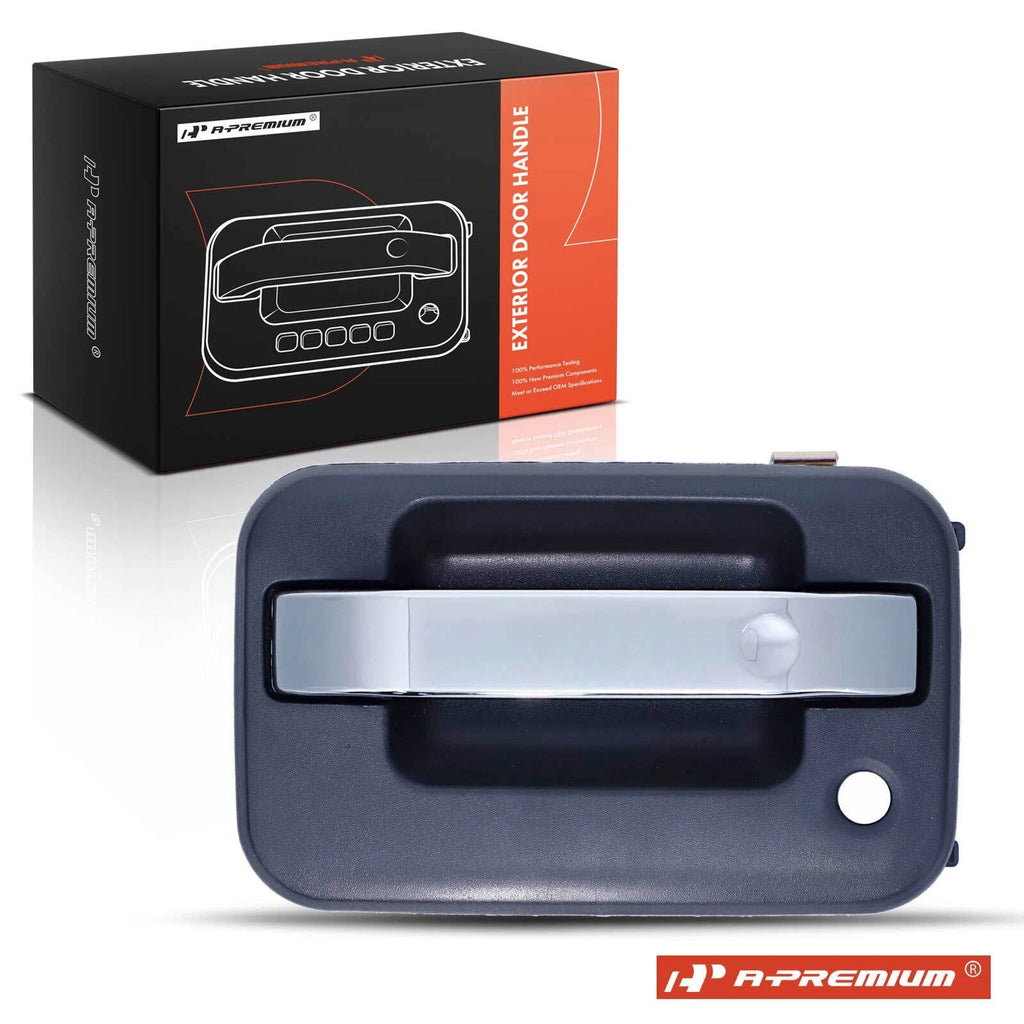 Chrome & Black Exterior Door Handle for Ford F-150 (2009–2014)