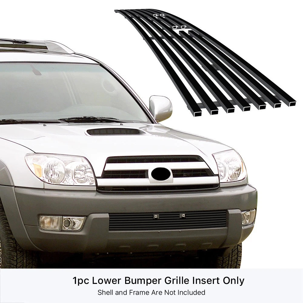 Stainless Black Billet Grille Insert for Toyota 4Runner (2003-2005)