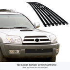 Stainless Black Billet Grille Insert for Toyota 4Runner (2003-2005)