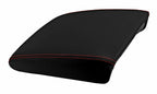 Console Lid Pull Over Cover Leather for Volkswagen Tiguan (2009–2017) Red Stitch