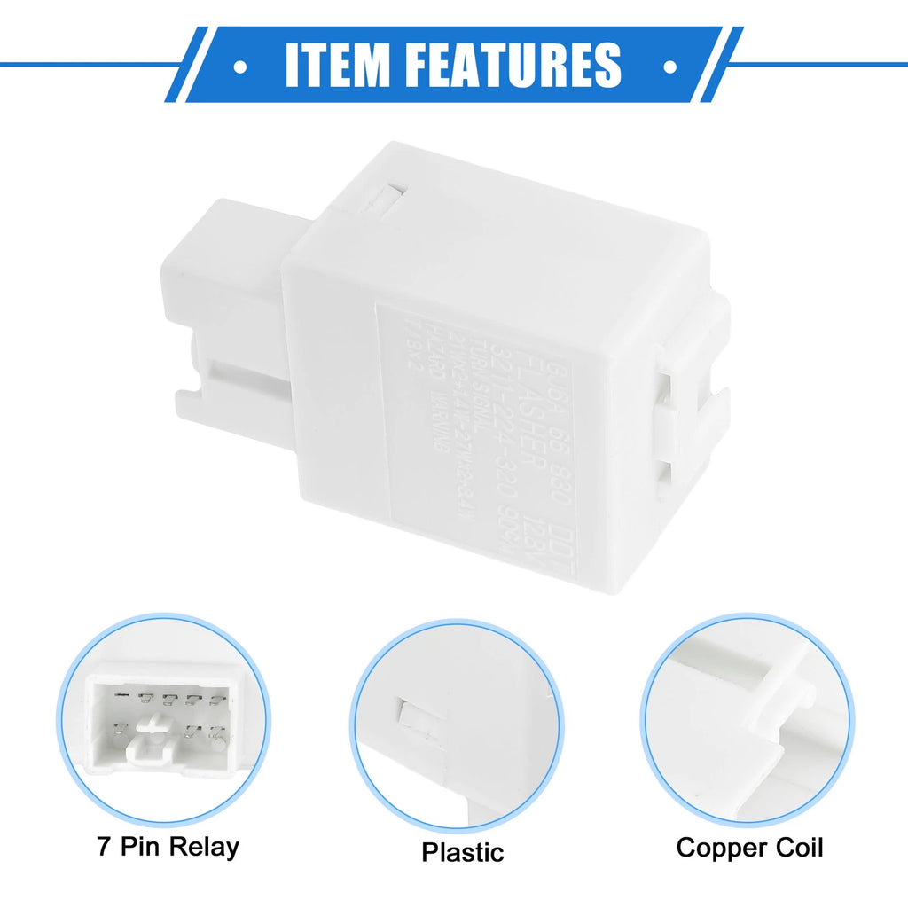 Relay for Chevrolet Cruze (2011–2019) No.GJ6A66830 12V 40A 7 Pin