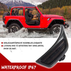 Switchback LED Side Marker Lights for Jeep Wrangler JL (2018–Present)