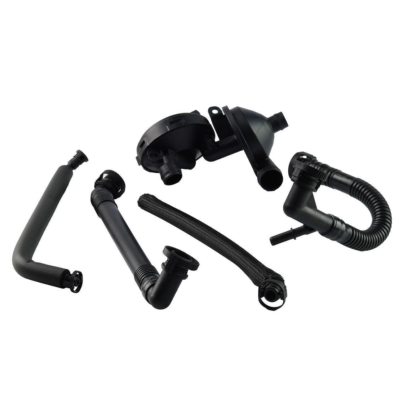 PCV Crankcase Vent Valve & Breather Hose Kit for BMW E46 Z4 X3 (2000-2006)