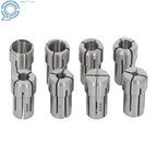 8pc Double Angle Collet Set for CNC Mill Lathe (1/8 to 9/16 Inch)