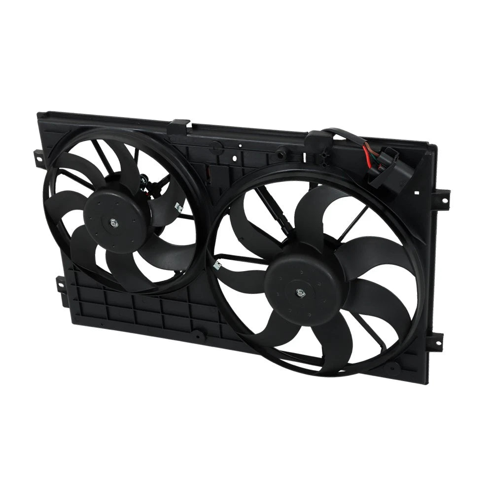 Radiator Cooling Fan Assembly for Volkswagen Beetle Golf Jetta Rabbit (2005–2010)