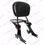 Adjustable Detachable Backrest Sissy Bar w/ Luggage Rack for HD Sportster (1994–2003)