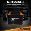 Front Mount Intercooler Kit for Toyota GT86 (2017–2021) Aluminum Black Pipes