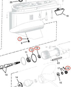Lower Unit Seal Kit for Volvo (3852865, 3863090)
