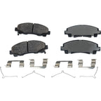 Set of 4 NAO Brake Pads for Acura TLX (2015–2020)