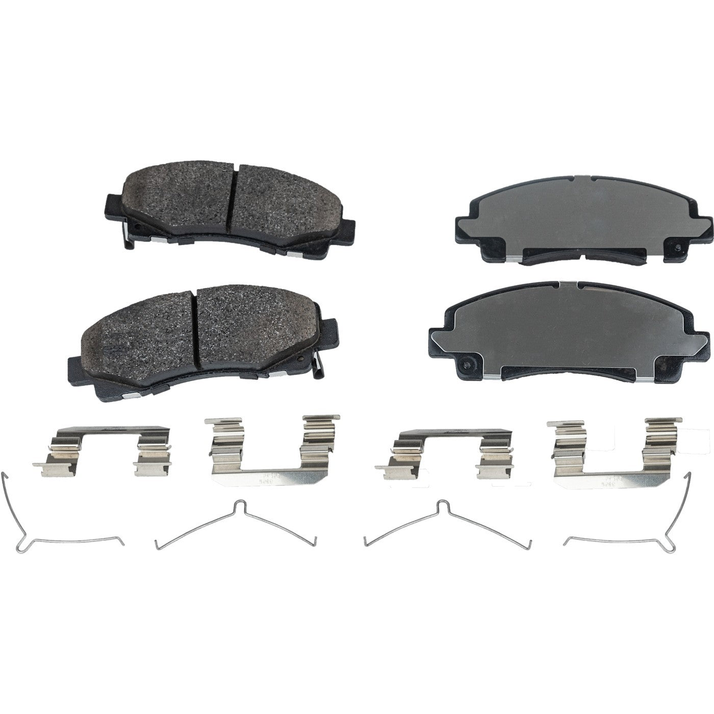 Set of 4 NAO Brake Pads for Acura TLX (2015–2020)