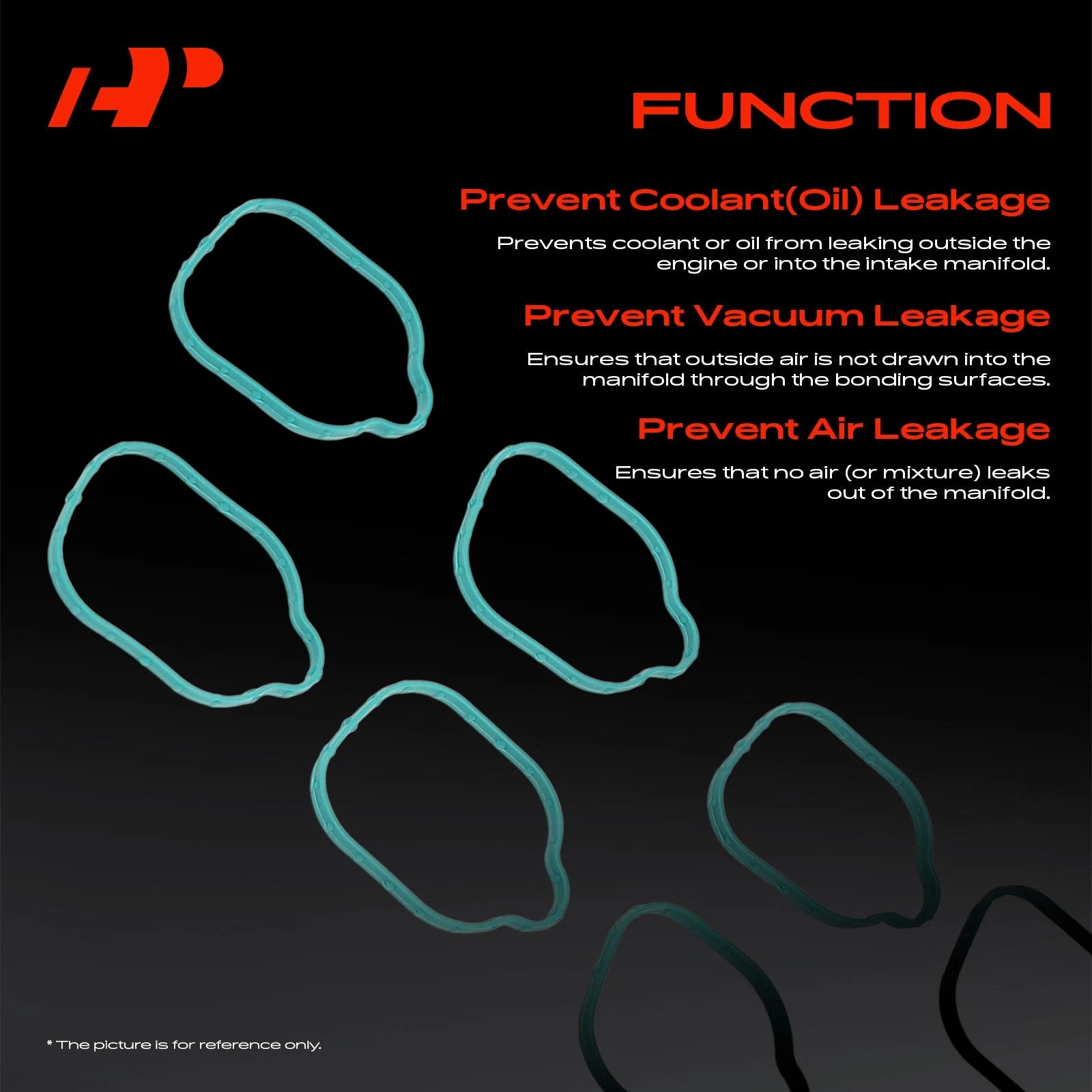 Intake Manifold Gasket Set for Ford F-150 F-250 F-350 Super Duty (1999–2023)