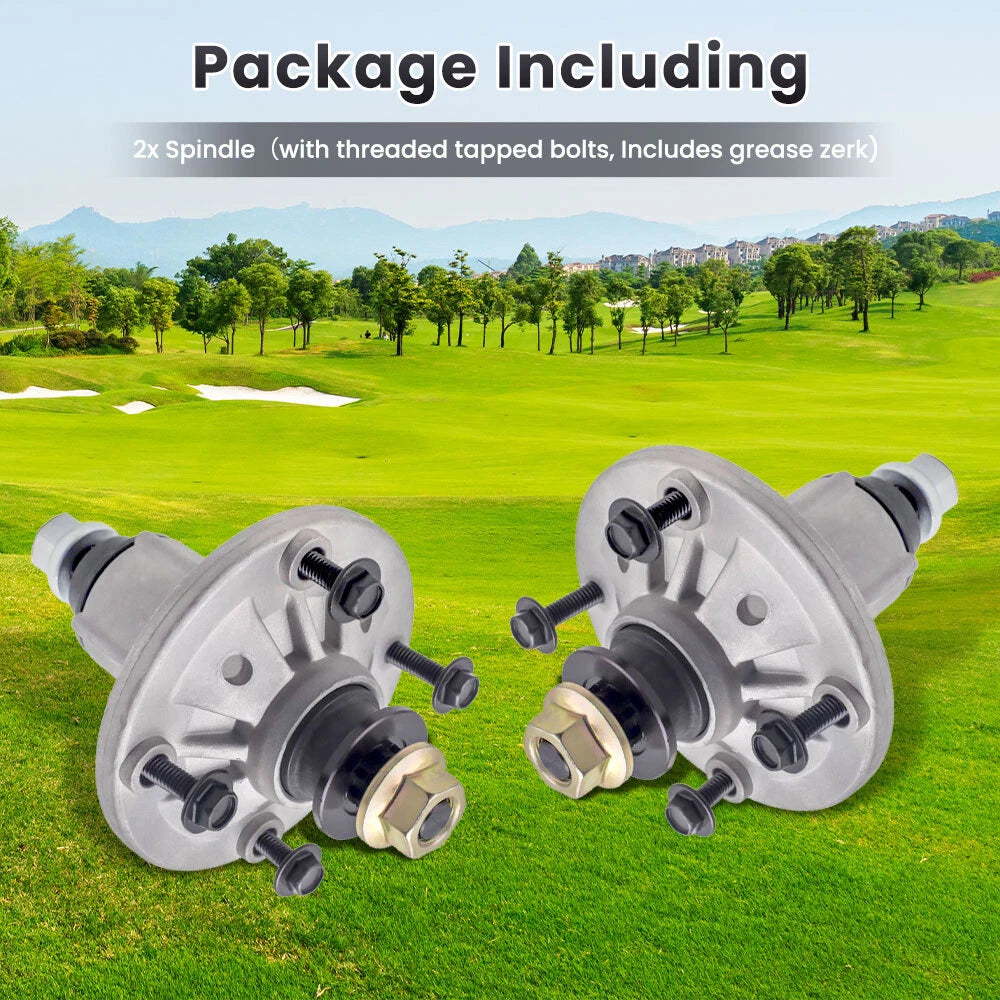 2X Spindle Assembly for John Deere 42" 48" Deck