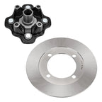 Front Wheel Hub & Brake Disc Rotor for Suzuki Vinson 500 4x4 (2002–2003)