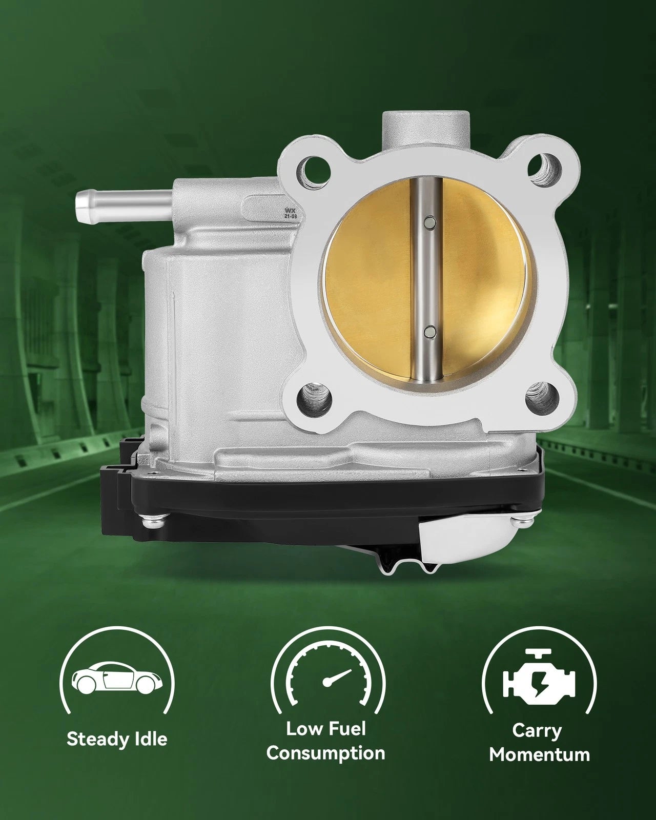 Throttle Body for Mitsubishi Galant Eclipse Lancer Outlander 2.4L (2004–2012)