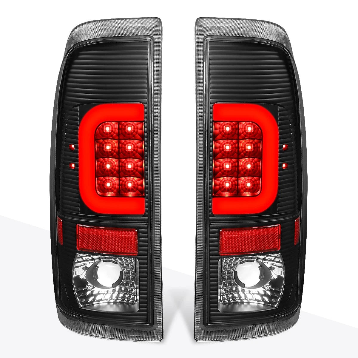 3D LED C-Bar Tail Light for Ford Super Duty (1997–2007)