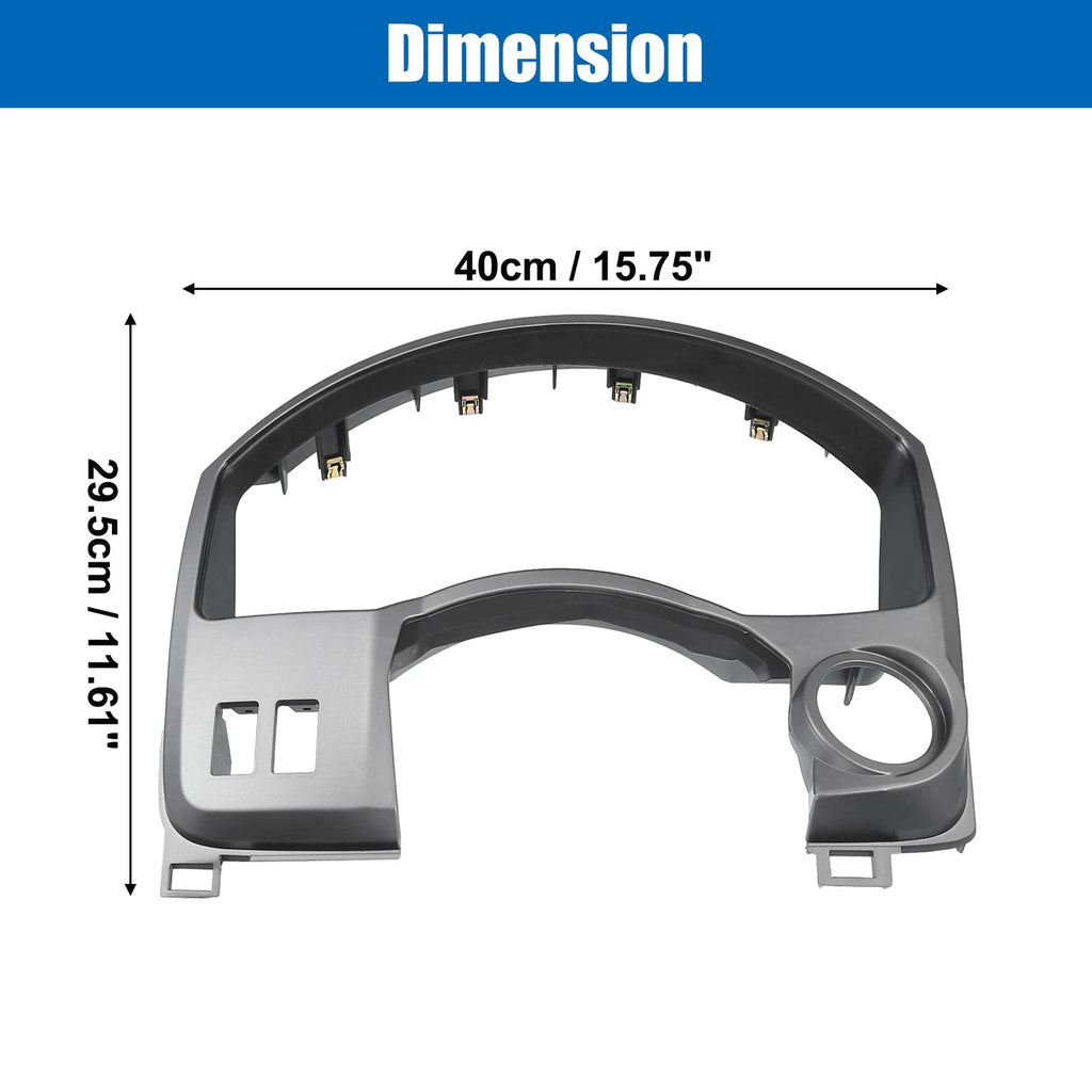 Dash Panel Gauge Cover Bezel Trim for Nissan Titan Armada (2004–2019) No. 68240-7S000
